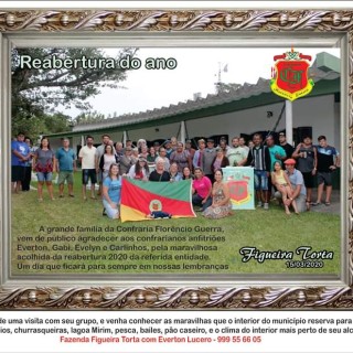 Confraria Florêncio Guerra na Pousada ano 2020