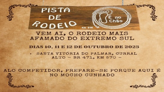 Rodeio Pista Pé no Chão